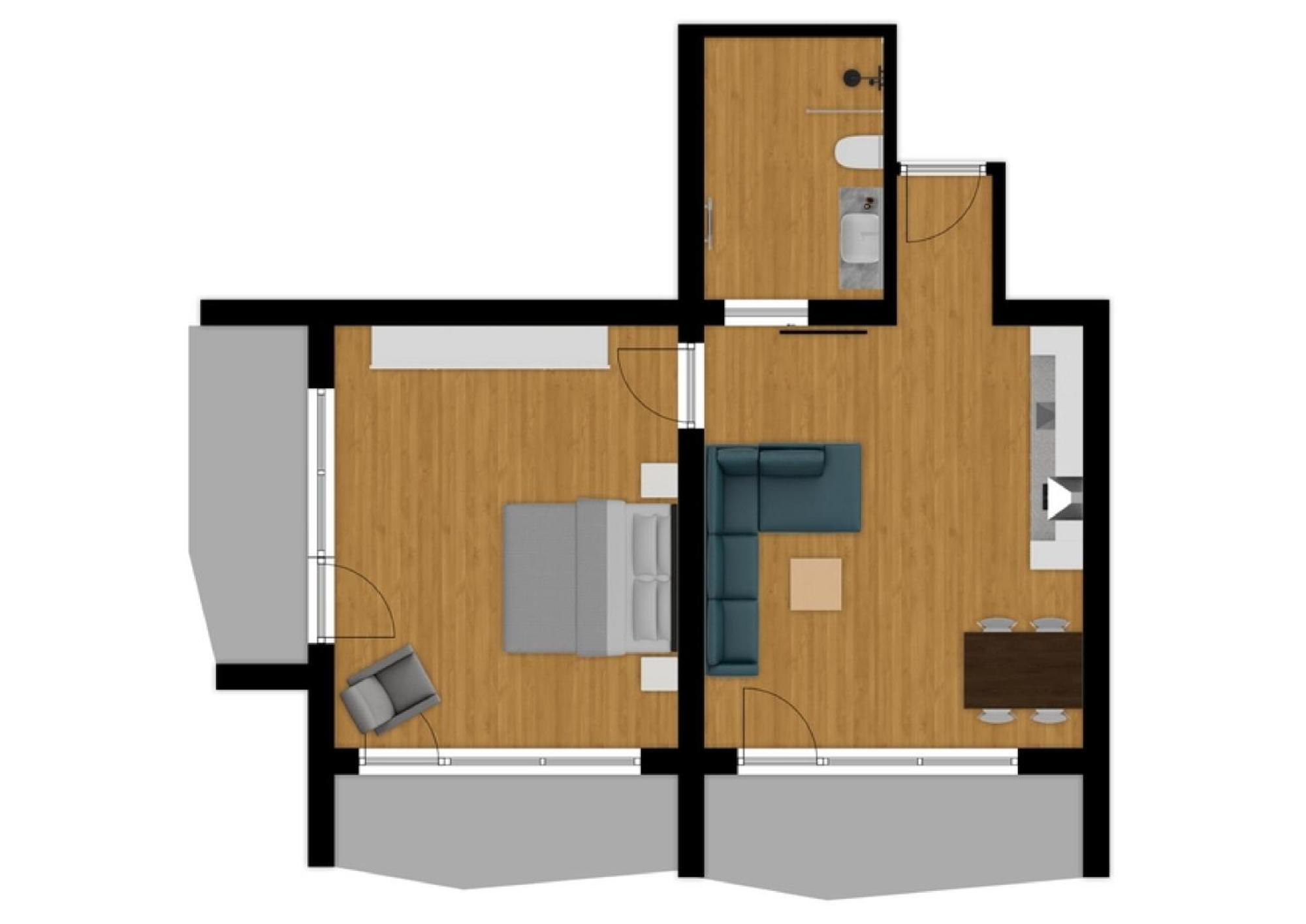 Herzblut Wohlfuehl Appartements Oetz Pokoj fotografie